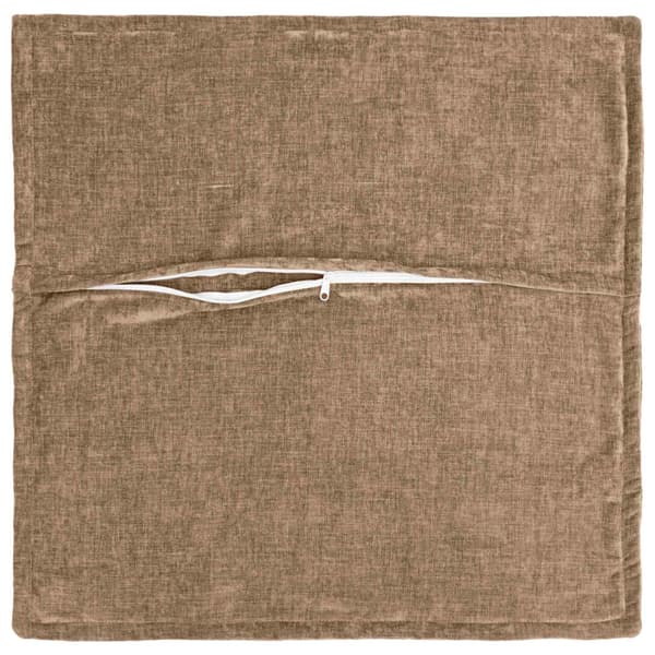 Kuddöverdrag 6 st HOUTEN Brun 80 x 80 cm Chenilletyg