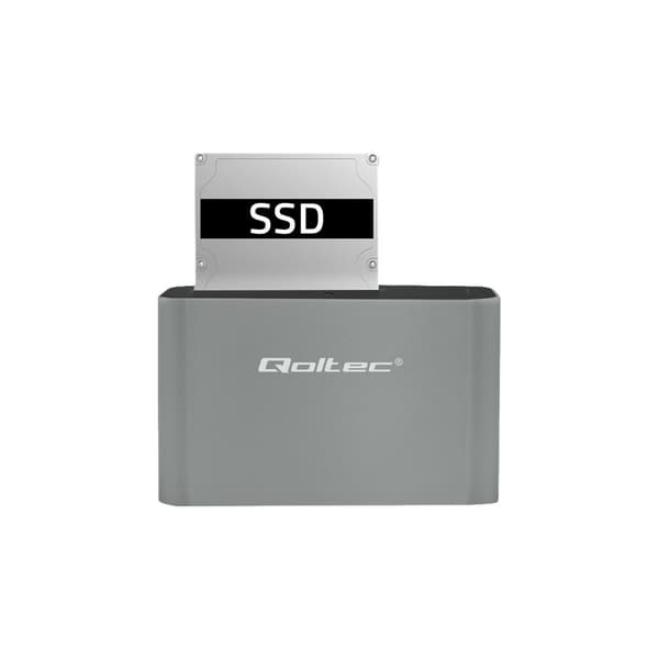 Qoltec - HDD dockningsstation - SATA - USB 3.0