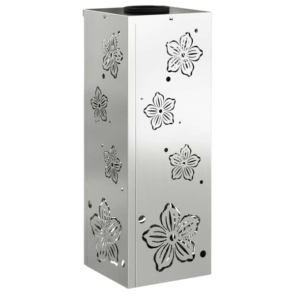 Solar LED Stig Ljus 2 pcs Silver Galvaniserat stål