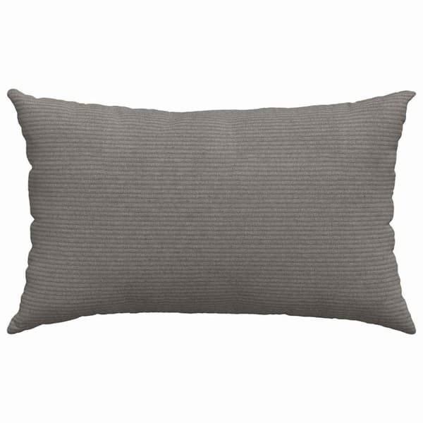 Sofakuddar 2 pcs Ljusgrå 50 x 30 cm Kordread tyg