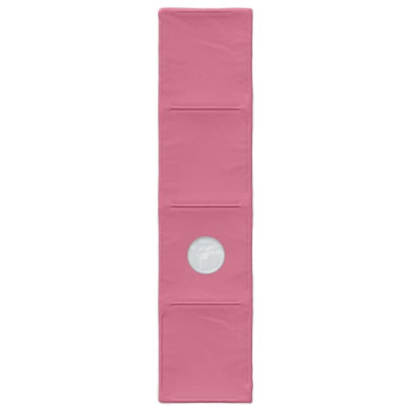 Sängtunnel 2 pcs Rosa 211 x 52,5 x 2 cm Polyester