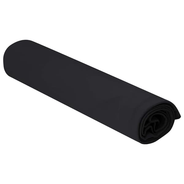 Sporthanddukar 2 pcs Svart 100 x 50 cm Polyester och polyamid