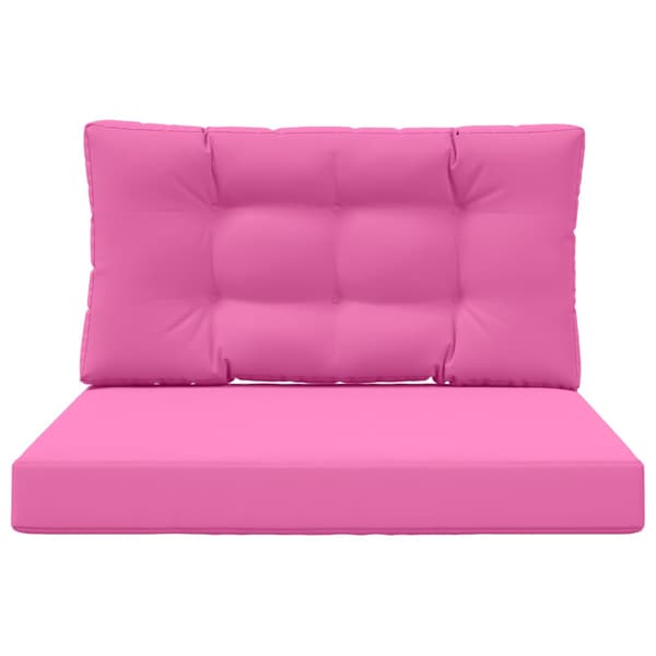 Utomhus Soffa Kudde 2 pcs Rosa Polyester