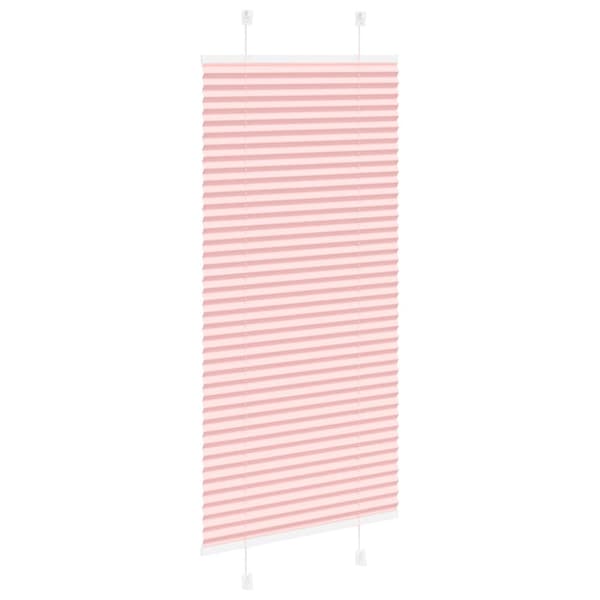 Plisserad persienn rosa 55x150cm tyg bredd 54,4cm polyester