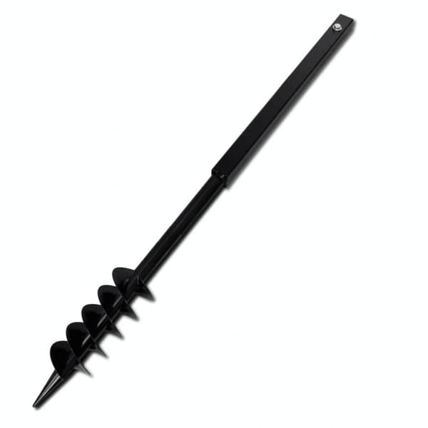 Jordborr 80 mm Stål inkl. förlängningsrör 9 meter