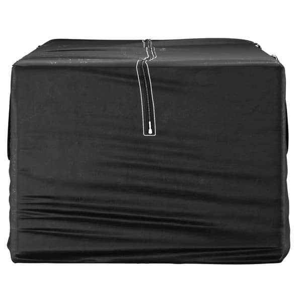Dynväskor 2 st svart 150x75x75 cm polyeten
