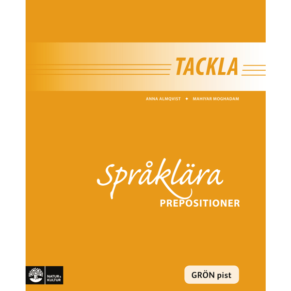 Tackla Språklära Prepositioner Grön pist (1-pack) (häftad)