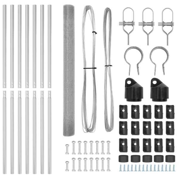 Stängselstolpe Silver