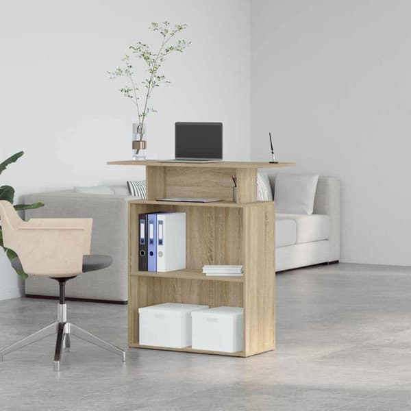 Receptionsdisk Sonoma Ek 100x40x104 cm Konstruerat trä