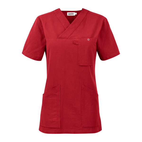 Carin Blouse w Red Female