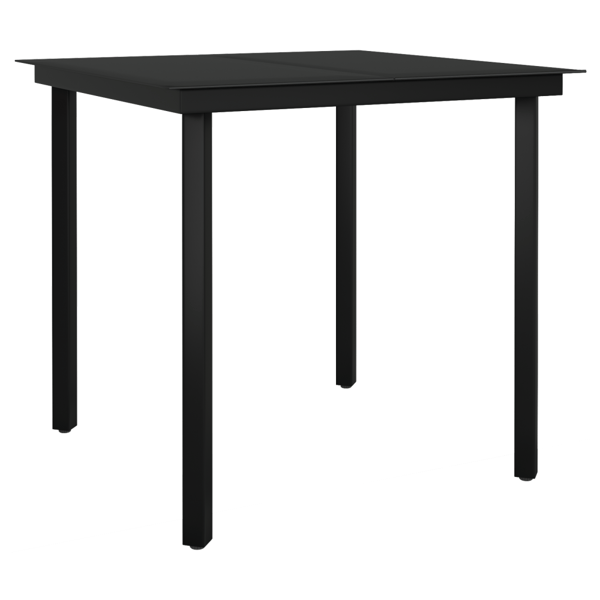 Trädgårdsmöbelset med kudde 5 pcs Ljusgrå konstrotting