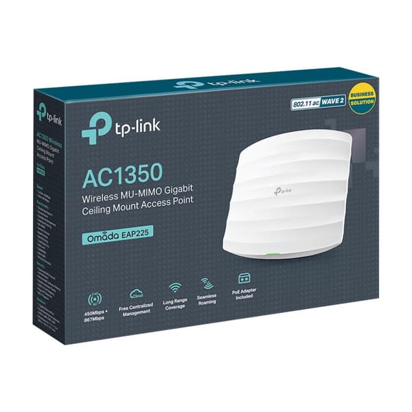 TP-Link Omada EAP225 - trådlös åtkomstpunkt - Wi-Fi 5