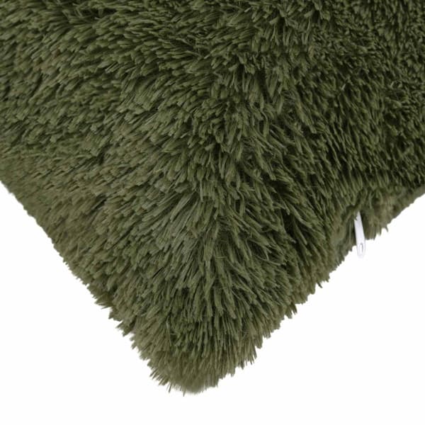 Kudde med kudde HEERLEN 2 st Grön PV Fleece