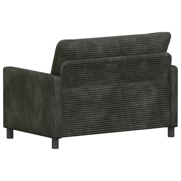 Soffa Antracit 126 x 81 x 87,5 cm Polyester