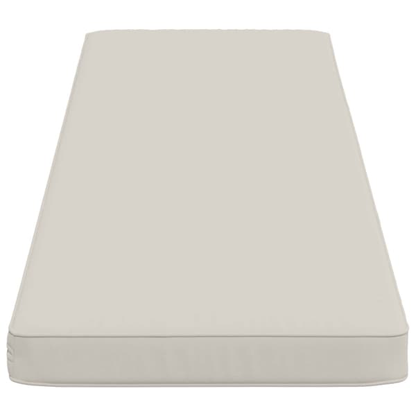 1-delad Bänk Kudde VUGHT 100% Polyester Vit 150 x 40 x 5 cm
