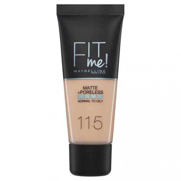 Fit Me Matte + Poreless Foundation - 115 Ivory