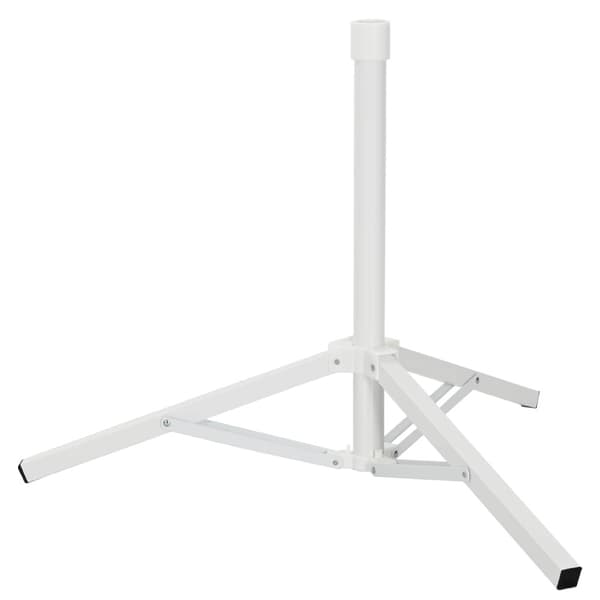 Parasolställ Vit Stål for 25-32 mm Pole
