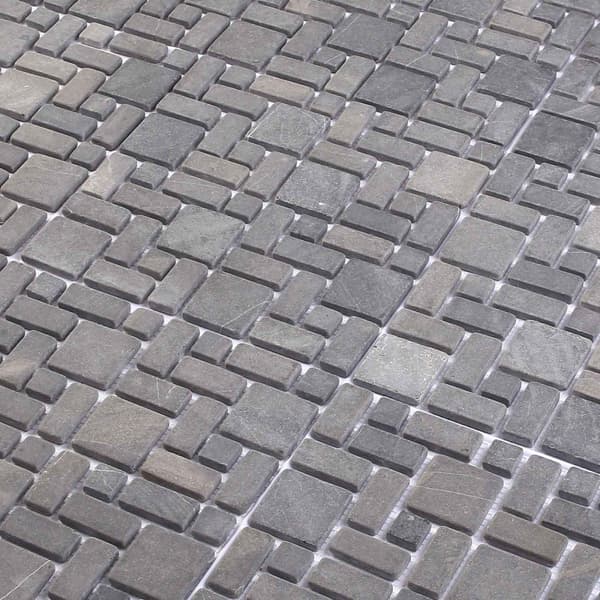 Mosaikplattor Grå 30 x 30 cm Marmor