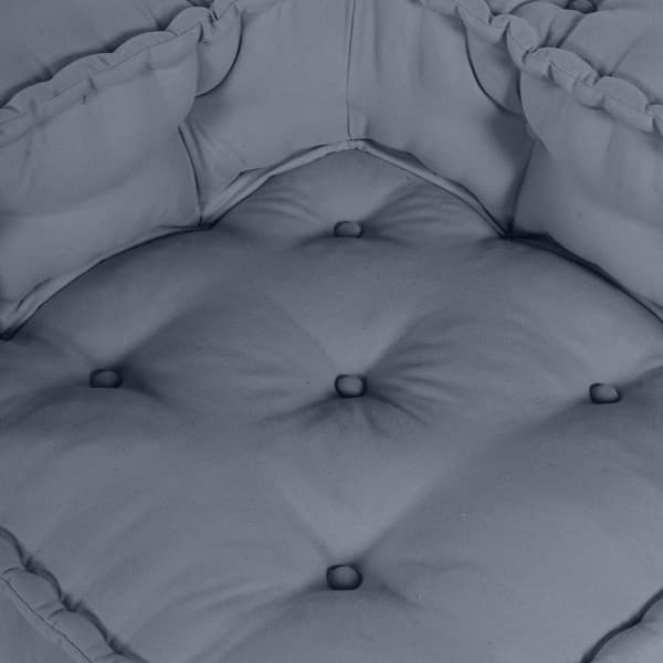 Modulsofa enhet 3 pcs Grå 140 x 70 x 36 cm Tyg