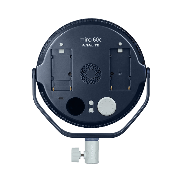 Nanlite Miro 60c LED Full-color Round Panel Light  (Midnight Blue)