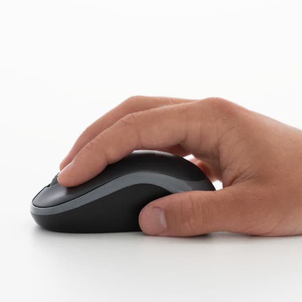 Logitech M185 datormöss Ambidextrous RF Trådlös Optisk 1000 DPI