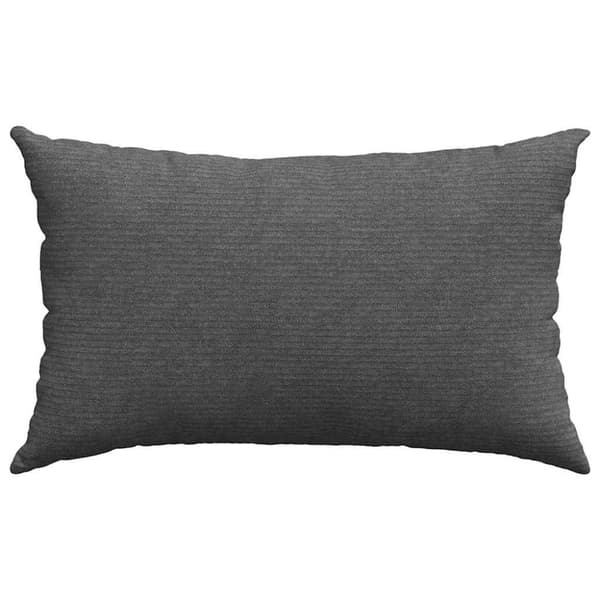 Sofakuddar 2 pcs Mörkgrå 50 x 30 cm Kordread tyg