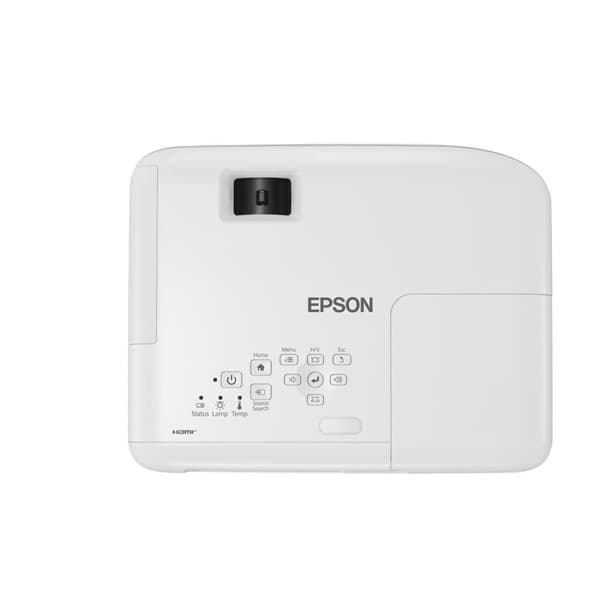 Epson EB-W53 - 3LCD-projektor - bärbar - vit