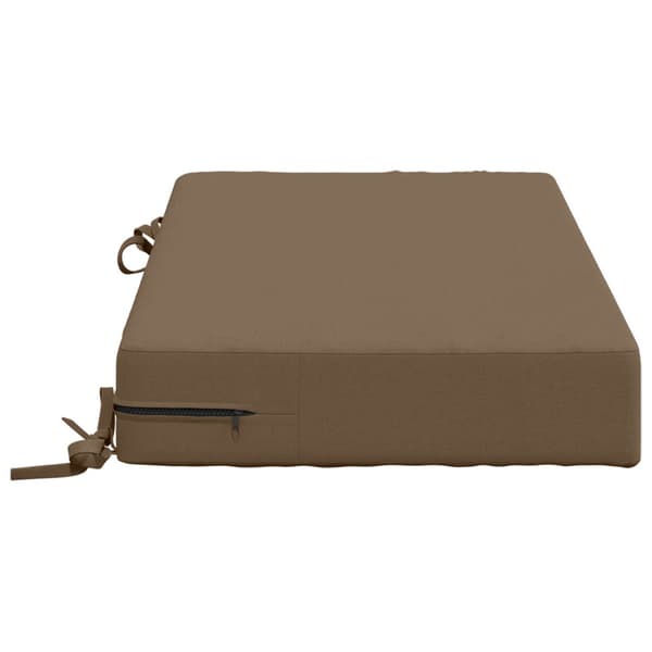 Sittkudde SOEST 100% Polyester Taupe 70 x 40 x 10 cm