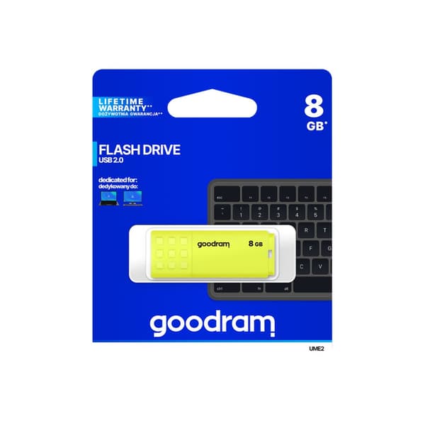 GOODRAM UME2 - USB flash-enhet - 8 GB