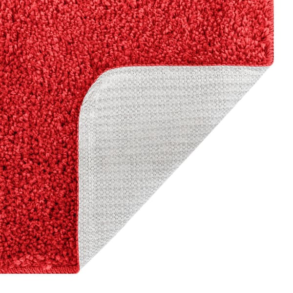 Antisklid badmatta set 3 pcs Röd PP