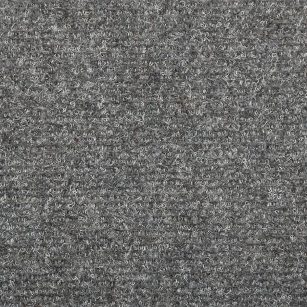 Trappmattor självhäftande 10 st 65x21x4 cm ljusgrå rektangulär kant