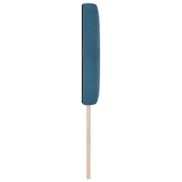 Huvudgavel Mörkblå 80 cm Sammet