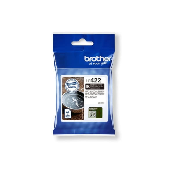 Brother LC422 - svart - original - bläckpatron