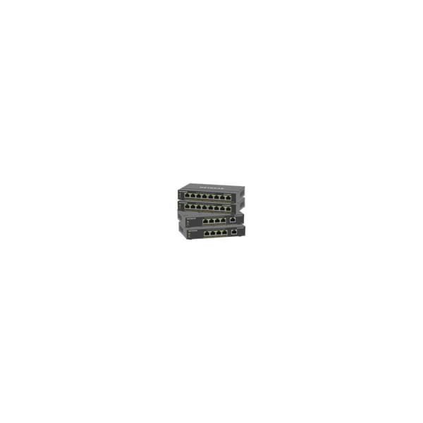 NETGEAR Plus GS308EP - switch - 8 portar - smart