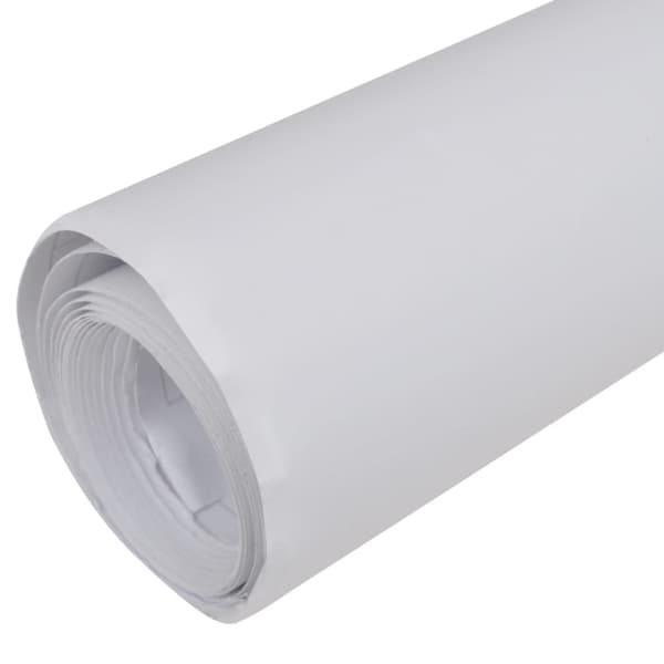 Bilfoliering matt vit 100x150 cm