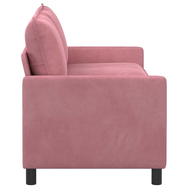 Soffa Rosa 196 x 81 x 87,5 cm Sammet