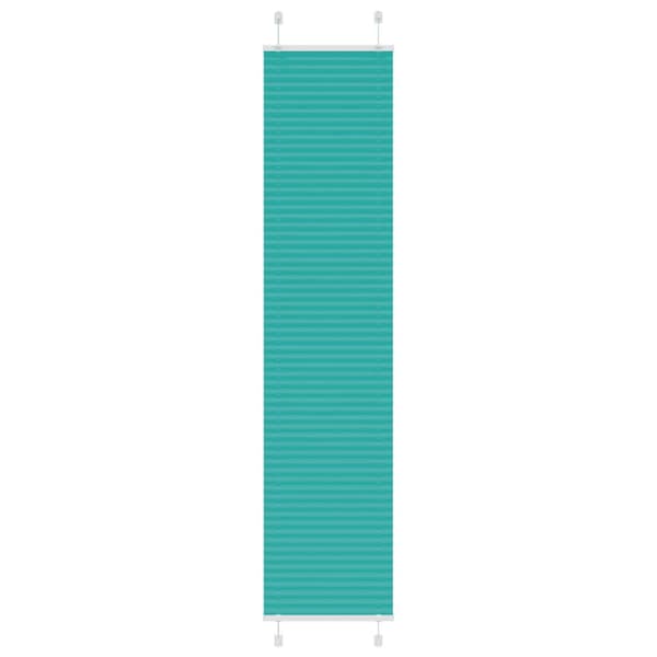 Plisserad persienn bensingrön 40x200 cm tyg bredd 39,4 cm