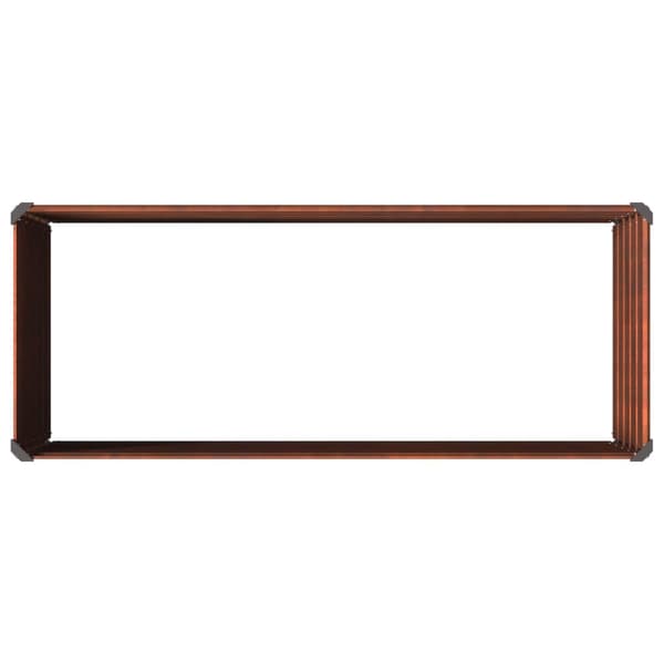 Höjd Trädgårdsbädd Rostig 100 x 40 x 55 cm corton