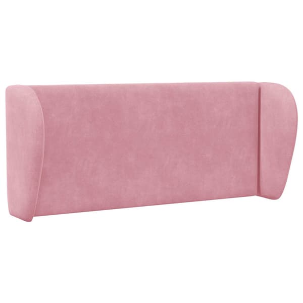 Sänggavel Öra Rosa 40 x 23 x 6 cm Sammet