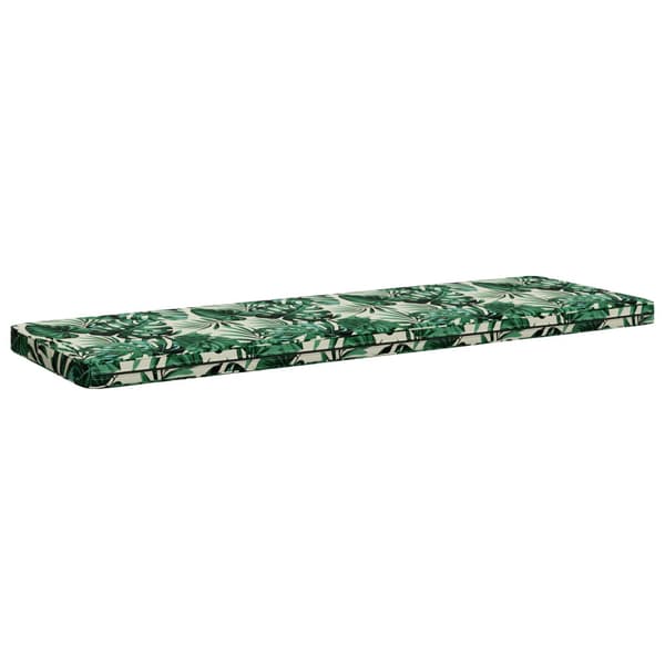 1-delad Bänk Kudde VUGHT 100% Polyester Bladmönster