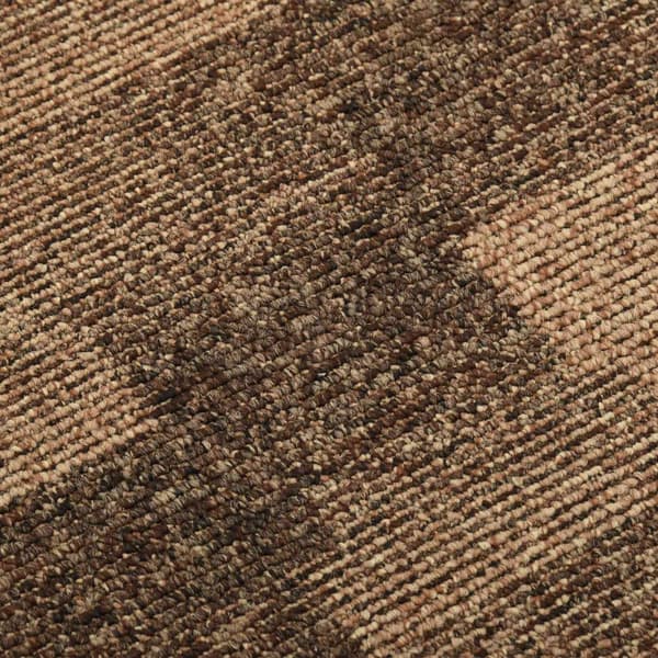 Golvmatta 20 pcs Brun 50 x 50 cm PP