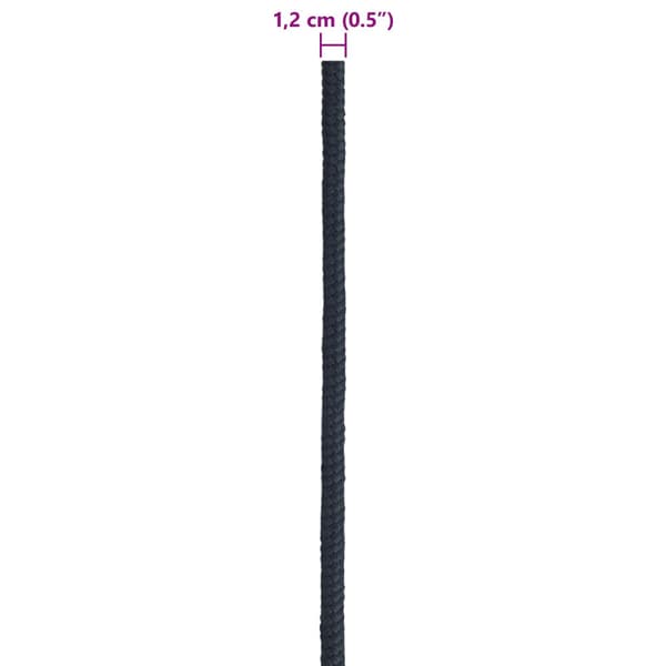 Båtsnöre 1.2 mm 25 m Kungsblå Polyester