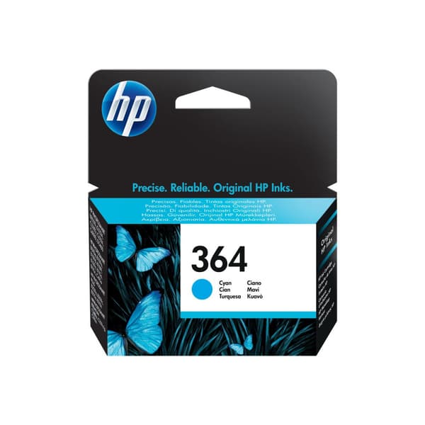 HP 364 - cyan - original - bläckpatron