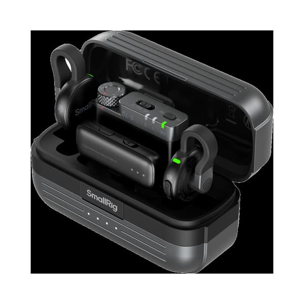 SmallRig 5715 S70 Wireless Microphone with Multi-Device Compatibility (Black)