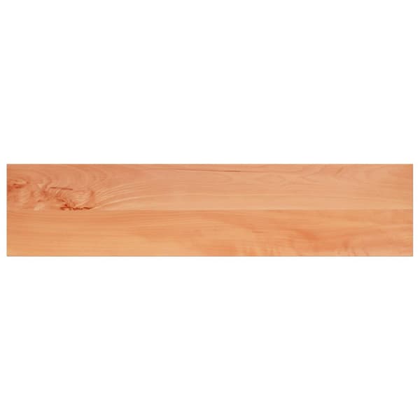 Trappsteg 2 st 110 x 30 x 2 cm Lack Massivt bokträ Rektangulär