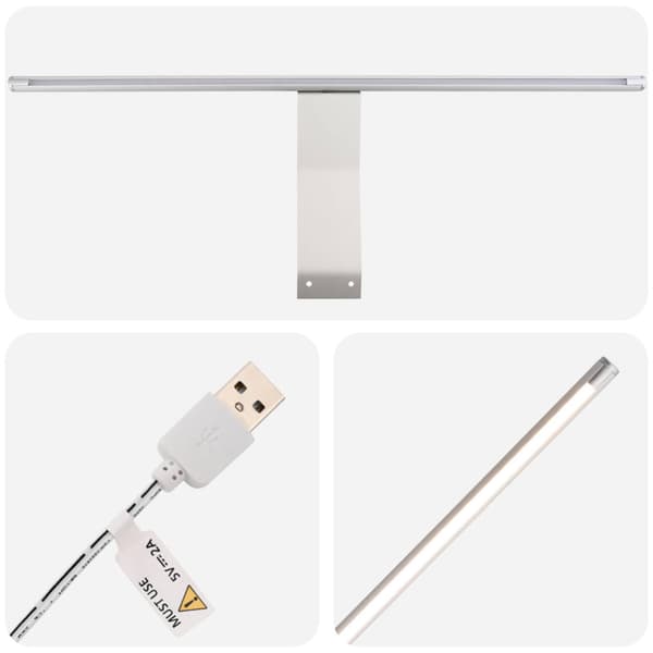 Badrumsmöbelset 4 pcs Vit Konstruerat trä och glas