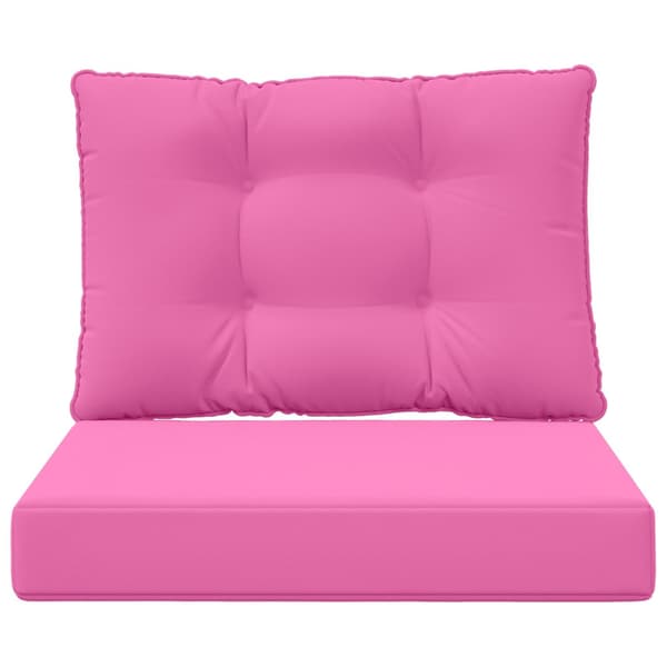 Utomhus Soffa Kudde 2 pcs Rosa Polyester