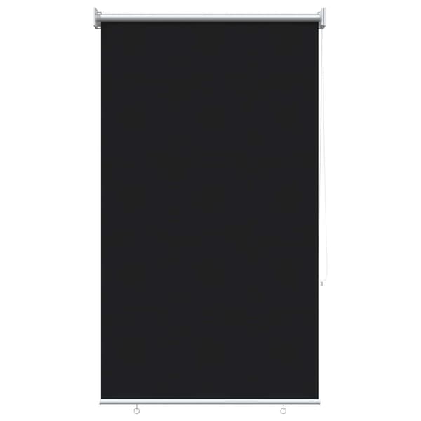 Rullgardin UV-skydd Svart 80 x 140 cm Polyester
