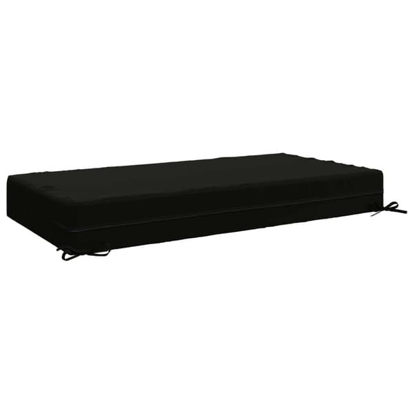 Sittkudde SOEST 100% Polyester Svart 120 x 60 x 15 cm