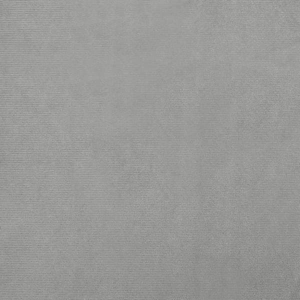 Hundbädd ljusgrå 70x52x30 cm sammet